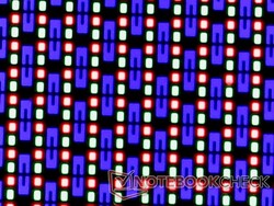 Matrice sous-pixel