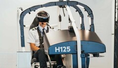 Le Loft Dynamics H125 est le premier simulateur de vol VR à recevoir la qualification de la FAA pour la formation et la certification des pilotes d'hélicoptères. (Source de l'image : Loft Dynamics)