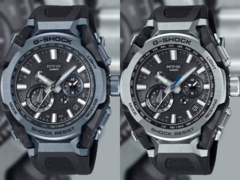 Le Casio MTG-B4000-2A à gauche, et le MTG-B4000-1A à droite. (Source de l&#039;image : @geesgshock sur Instagram)