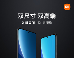 Le Xiaomi 12 Pro et le Xiaomi 12, de gauche à droite. (Image source : Weibo)