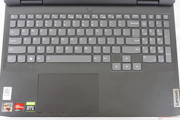 Taille et disposition des touches identiques à celles de l'IdeaPad Gaming 3i 2020