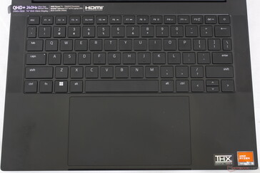 La même disposition du clavier Razer