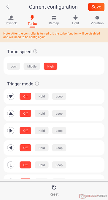 Pour configurer les raccourcis clavier, vous aurez besoin de l'application Mobapad.