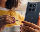 Cette fuite pourrait donner un premier aperçu du futur téléphone de milieu de gamme. Photo : une photo promotionnelle du Moto G Stylus 2025. (Source de l'image : Motorola)