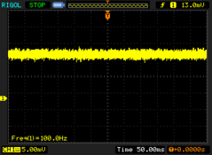 Ce n'est qu'à une très faible luminosité que l'on remarque un scintillement PWM à 100 Hz.