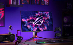 Le ROG Swift OLED PG32UCDM se fait attendre depuis longtemps. (Source de l'image : ASUS)