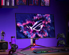 Le ROG Swift OLED PG32UCDM se fait attendre depuis longtemps. (Source de l'image : ASUS)