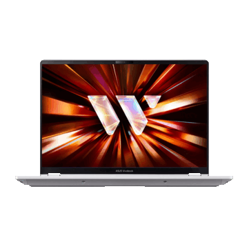 Vue de face de l'Asus Vivobook Pro 14