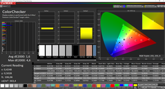 CalMAN ColorChecker (étalonné)