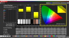 CalMAN ColorChecker calibré