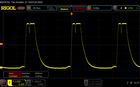 Scintillement PWM (50 % de luminosité)