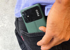 Le POCO C55 est susceptible d'être disponible en plusieurs couleurs. (Image source : @TechnoAnkit1)