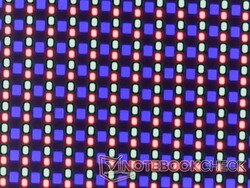 Des sous-pixels OLED d'une grande netteté