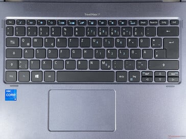 Acer TravelMate Spin P4 - Clavier