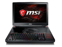 En test : le MSI GT83VR 7RF Titan SLI, modèle de test fourni par cyberport.