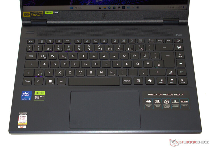 Clavier Acer Predator Helios Neo 14 (2024)