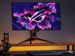 Le ROG Swift OLED PG27UCDM est l'un des nombreux nouveaux moniteurs de jeu Gen 4 QD-OLED. (Source de l'image : Asus)