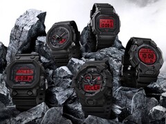 Casio lancera les montres Black et Bold Red (photo) en Europe. (Source de l'image : Casio)