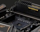 La RAM Vengeance de Corsair sur une carte mère. (Source de l'image : Corsair)