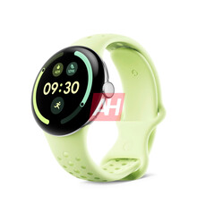 La "Pixel Watch 4" serait présentée avec des bracelets de sport en...