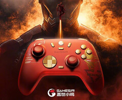 La manette GameSir Morning Star 2 Iron Man Edition sera disponible en septembre. (Source de l&#039;image : GameSir)