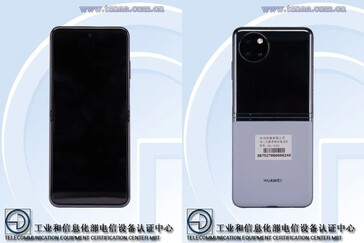 Le " Pocket de deuxième génération " de Huawei fait l'objet d'une fuite. (Source : TENAA)