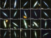 Images composites en couleur du télescope spatial James Webb montrant des galaxies à disque (Source de l'image : JWST)