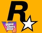 Les logos de Rockstar Games et de GTA 6 sont affichés (Source de l'image : Rockstar Games avec modifications)