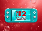 Switch Lite avec le logo Nintendo Switch 2 (Source : Nintendo of America avec modifications)