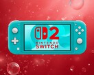 Switch Lite avec le logo Nintendo Switch 2 (Source : Nintendo of America avec modifications)