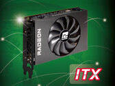 Le PowerColor RX 6500 XT possède deux sorties vidéo. (Image source : PowerColor)