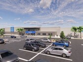 Concept de magasin du futur de Walmart (image : Walmart)