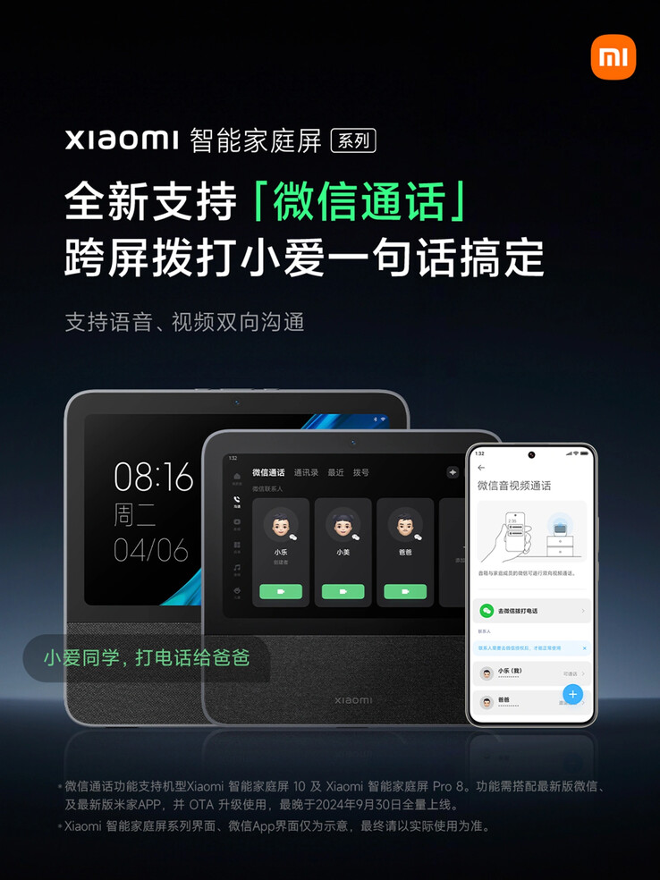 (Source de l'image : Xiaomi via Weibo)