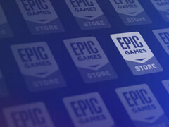 Epic Games se tournera vers un jeu de course pour son prochain jeu mobile, logo à l'appui. (Source de l'image : Epic Games Store - édité)