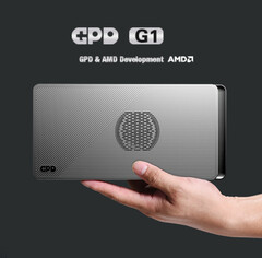 Le GPD G1 s&#039;appuie toujours sur un GPU AMD RDNA 3 pour ordinateur portable. (Source de l&#039;image : GPD)