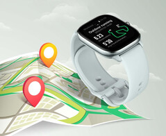 Le nouveau GTS 4 Mini est un curieux ajout à la gamme de produits Amazfit, l'ancien modèle étant illustré. (Source de l'image : Amazfit)