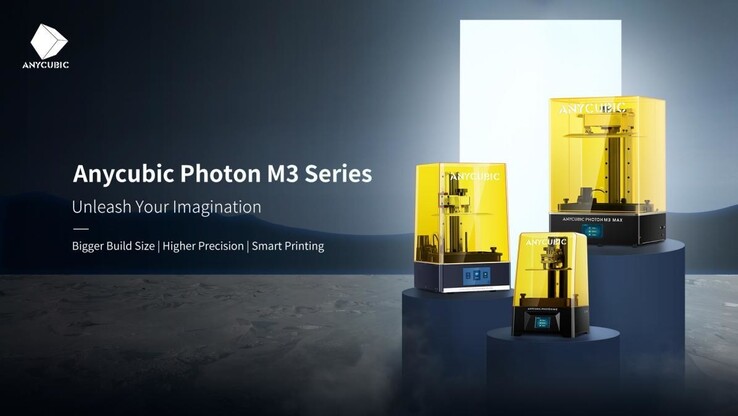 Les nouvelles imprimantes 3D Photon M3. (Source : Anycubic)