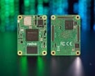 L'ordinateur monocarte Radxa CM4 abrite le SoC ARM Rockchip RK3576 octa-core. (Source de l'image : Radxa, édité)