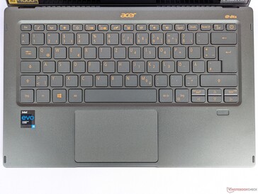 Acer Swift 5 SF514 - périphériques d'entrée
