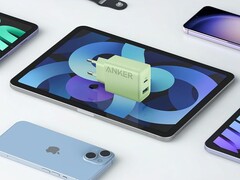 Le chargeur mural 20W d&#039;Anker est désormais disponible en violet et en vert. (Source de l&#039;image : Anker)