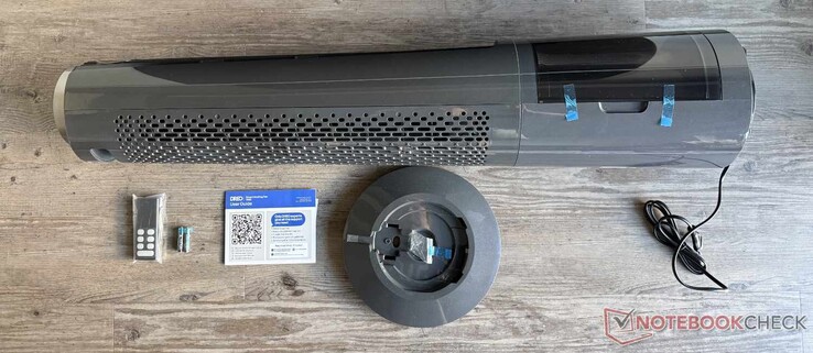 Contenu de la boîte du ventilateur brumisateur Dreo TurboCool 765S
