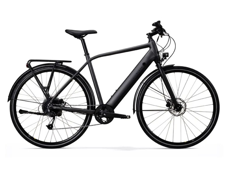 Le vélo électrique Decathlon Elops LD500E à cadre haut. (Image source : Decathlon)