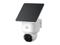 Une image de la nouvelle SoloCam E42 d'Eufy (ci-dessus) a fait l'objet d'une fuite (source : AnkerInsider)