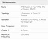 Le processeur est référencé sous le nom de Ryzen AI Max+ PRO 495