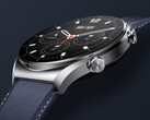 La Xiaomi Watch S1 avec son bracelet en cuir. (Image source : @TechInsiderBlog)