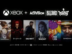 Bannière promouvant l'acquisition de Microsoft Activision (Image source : Microsoft)