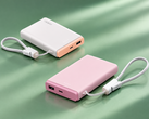 Le chargeur de poche Oppo 33 W est disponible dans les coloris « rose clair » et « kaki ».