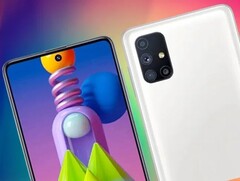 Le Galaxy F62 dispose d'un écran plus grand et d'une configuration à quatre caméras à l'arrière. (Source de l'image : EntertainmentBox)