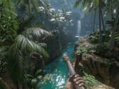 Une image représentant la jungle dans Green Hell, actuellement en vente sur Steam.