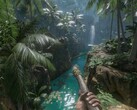 Une image représentant la jungle dans Green Hell, actuellement en vente sur Steam.